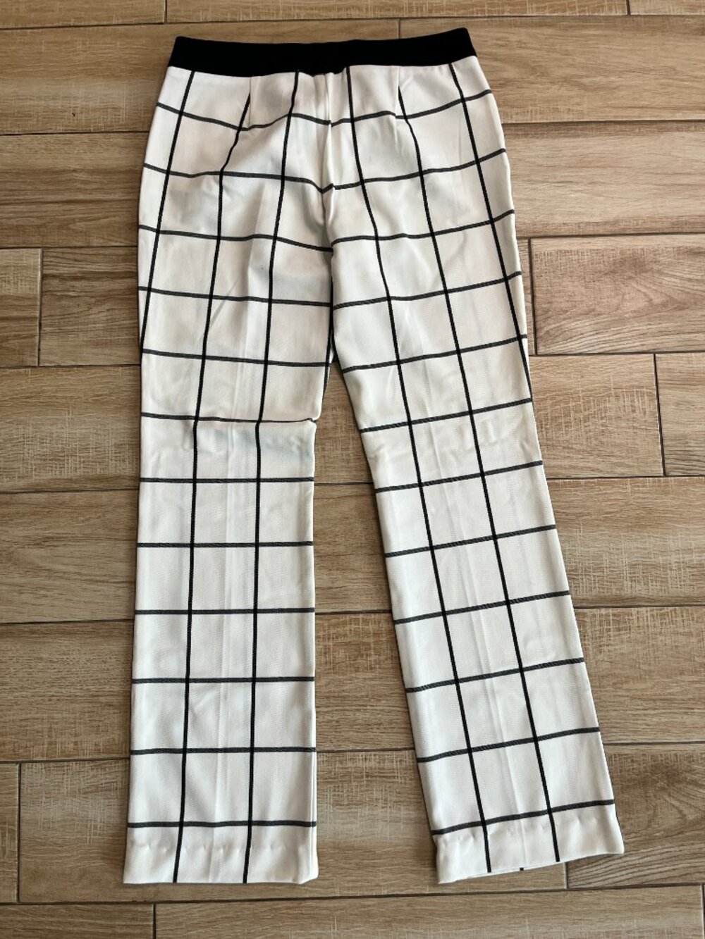 Womens Bundle of 2 Stripe/Checkered Dress Pants - 4 - Picture 10 of 12